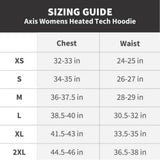 Apex Womens Heated Tech Hoodie - detail view | Silarius