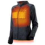 Apex Womens Heated Tech Hoodie - front view | Silarius
