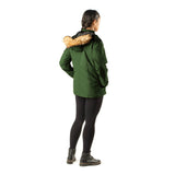 Arcadia Womens Heated Parka - detail view | Silarius