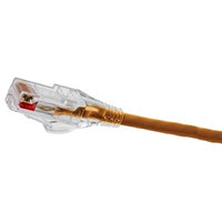 Hubbell HCL6OR15 NextSpeed CAT6 Slim Patch Cable, Low Outer Diameter, 15', Orange