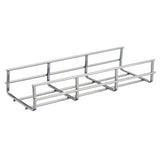 Hubbell HBT0208ZP Wire Basket Tray, 2"H x 8"W x 118"L, Electrozinc