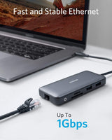 Anker 553 USB-C Hub (8-in-1) - detail view | Silarius