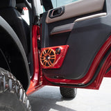Ford Bronco 6th Gen 4 Door Back Doors 6.5' Speakers and 2.3' Tweeter Panels - side view | Silarius