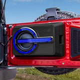 Bronco 6th Gen BRO-BASS Package 12' Subwoofer Enclosure Complete Package - side view | Silarius