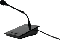 Electro-Voice UCS-1 Call Station, 1-Zone, Push-to-Talk Button, Stable Base with 2m Cable