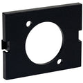 Hubbell IMAVB15BK iStation Audio / Video Unloaded Module, 1.5-Unit, 10-Pack, Black