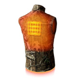 Colorado Men's Heated Hunting Vest - Available in Mossy Oak and Real Tree - rear view | Silarius