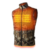 Colorado Men's Heated Hunting Vest - Available in Mossy Oak and Real Tree - front view | Silarius