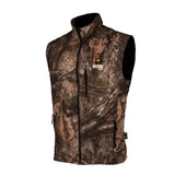 Colorado Men's Heated Hunting Vest - Available in Mossy Oak and Real Tree - detail view | Silarius