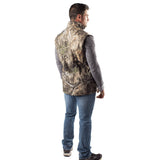 Colorado Men's Heated Hunting Vest - Available in Mossy Oak and Real Tree - detail view | Silarius