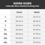 Colorado Men's Heated Hunting Vest - Available in Mossy Oak and Real Tree - detail view | Silarius