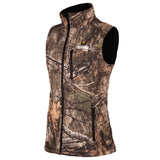 Colorado Women's Heated Hunting Vest - Available in Mossy Oak and Real Tree - detail view | Silarius