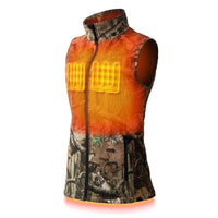Colorado Women's Heated Hunting Vest - Available in Mossy Oak and Real Tree - front view | Silarius
