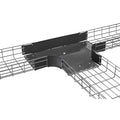 Hubbell HBTT0404 Wire Basket, Preform Radius Internal, 4"H x 4"W, Pre-Galvanized