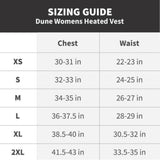 Dune Heated Vest for Women - detail view | Silarius