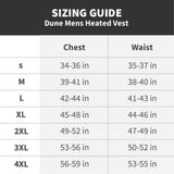 Dune Mens Heated Vest - detail view | Silarius