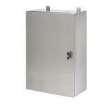 Hubbell IR321PS Industrial REBOX NEMA 4X Wall Mount Cabinet, 36"H x 24"W x 12"D, Stainless Steel
