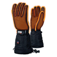 Epic II Heated Ski Gloves (3500mAh USB-C batt) - front view | Silarius