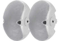 Electro-Voice EVID 4.2TW (70V/100V Transformer Included) - 2-Way, Twin 4" Woofer and 1" Tweeter Speaker - Pair - White