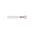 West Penn LED162PWH1000 Plenum Audio Cable, 1000' White 1-Pair 16-Gauge Unshielded, LED Compatible
