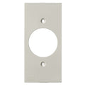 Hubbell KP720 KP Series Faceplate, 1-Gang, 1.60"