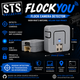 FlockYou M5 Atom Lite Flock Camera Detector | WiFi ALPR Awareness Tool with Blue LED Alert - detail view | Silarius
