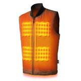 Ibex Mens Heated Workwear Vest - detail view | Silarius