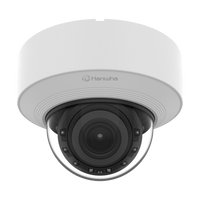 Hanwha XND-C7083RV X Series 4MP AI IR Indoor Vandal Dome Camera, 2.8-10mm Motorized Varifocal Lens, IP52, IK08
