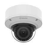 Hanwha XND-8082RV/KAP Series 6MP Indoor IR Vandal Dome IP Camera, 2.8-8.4mm Motorized Varifocal Lens, White, TAA Compliant