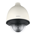 Hanwha HCP-6320HA Full-HD 1080p Analog HD Outdoor PTZ Dome Camera, 4.44-142.6mm Varifocal Lens, 32x Optical Zoom, 16x Digital Zoom, IP66, IK10, Ivory