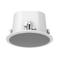 Hanwha SPA-C110W IP 2-Way Audio Speaker, In-Ceiling Mounting, White