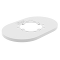 Hanwha SBP-215C Mounting Hole Cover, White