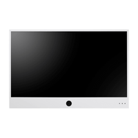 Hanwha SMT-2721PVW 27" AI Whte PVM Monitor, Steel Cabinet