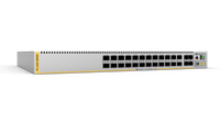 Hanwha HV-X530-28GSX-90 Stackable Multi-Gigabit L3 Dual PSU Switch, (24) SFP Ports