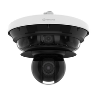 Hanwha PNM-C34404RQPZ/KUS 4K AI IR 2MP PTZ Multi-Directional Dome