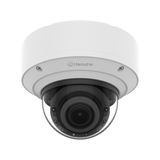 Hanwha XND-A9085RV 8MP IR Indoor Dome AI Camera, 4.4–9.3mm Varifocal Lens, White