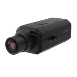 Hanwha XNB-8003/KEX Series 6MP AI Box IP Camera, Lens Not Included, Black, TAA Compliant
