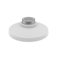 Hanwha SBP-301HMW3 Aluminum Cap Adapter, 1.5" NPT, White