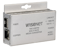 Hanwha TMC-GSFPPOEM TMC-GSFP Series 1000M Multi-Rate Media Converter