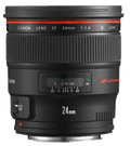 Hanwha SLA-C-E24 Canon EF 24mm USM Lens for TNB-9000 Camera