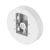 Hanwha SBD-180PMW Plastic Pole Mount, White