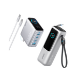 Anker Laptop Power Bank (25K, 165W, Built-In and Retractable Cables) - detail view | Silarius