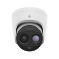 Hanwha TNM-C2712TDR Bi-Spectrum Early Fire Detection Camera, 1.2mm Fixed Lens