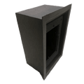 Hanwha TA-18 Turbine Compact Flush-Mount Back Box for TCIS-2 and TCIS-3, Black