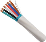 Vertical Cable 210-226ST/S/WH 22/6 Shielded Alarm-Security Cable - 1000ft Pull Box, White