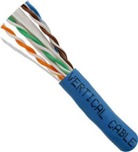 Vertical Cable 064-708/S/A/WH CAT6A (Augmented) 10Gb Shielded F/UTP Cable - 1000ft Wooden Spool, White