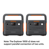 Jackery Portable Power Station Explorer 1000 v2 - detail view | Silarius