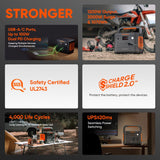 Jackery Portable Power Station Explorer 1000 v2 - detail view | Silarius