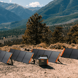 Jackery SolarSaga 200W Solar Panel - angle view | Silarius