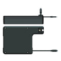 Kramer 80-000369 T-REC5 USB-C 3.2 Gen 2 Cable Retractor, 10Gbps, 100W Power Charging, 5.6'